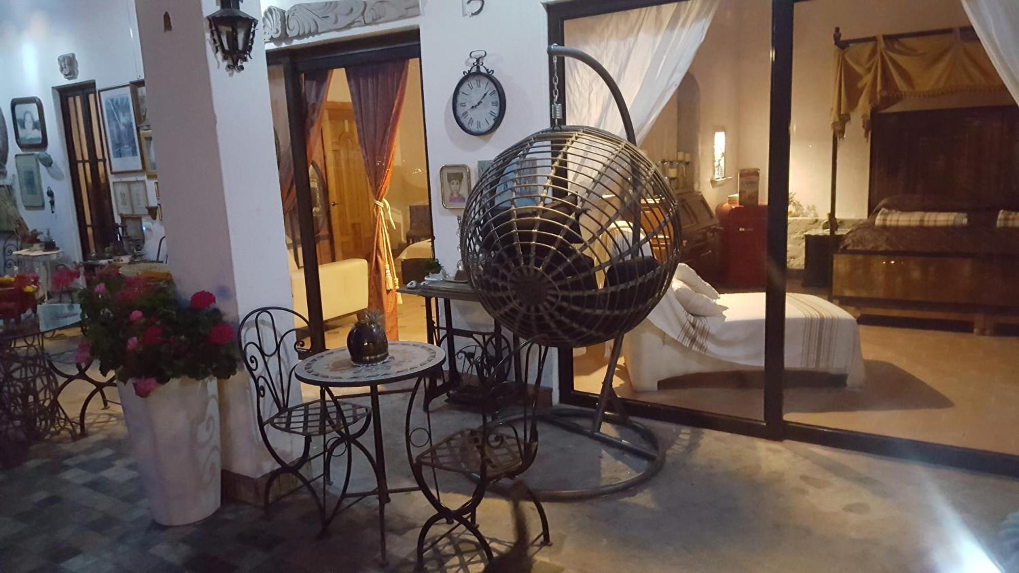 La Casona Azul Bed N Breakfast Santa Rosa de Jauregui Buitenkant foto